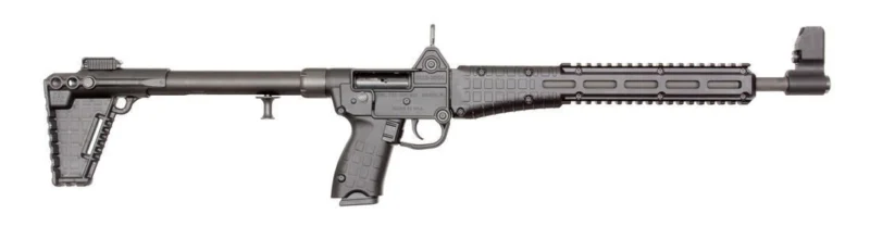 KelTec SUB-2000 G2 9mm 16.25in folding carbine blued receiver tan grip