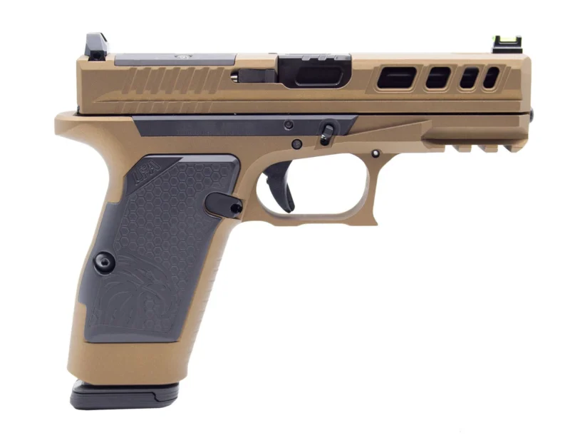Live Free Armory LF AMPX G19X 9mm pistol burnt bronze finish 3.9 in. barrel