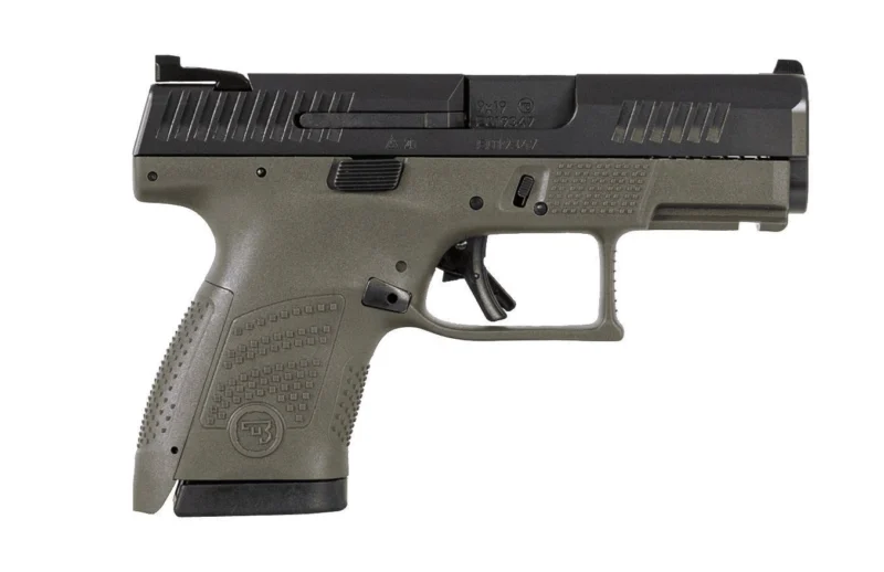 CZ P-10S 9mm OD Green 3.5in Barrel Sub-Compact Pistol