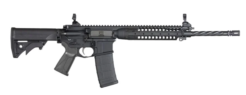 LWRC IC Enhanced 5.56 black rifle with Monoforge upper and configurable rail system