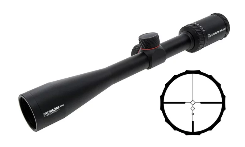 Crimson Trace Brushline Pro 3-9x40 BDC Predator rifle scope in black matte