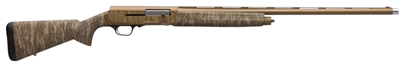 Browning A5 Wicked Wing Sweet Sixteen 16 Gauge shotgun, 26-inch barrel, Burnt Bronze Cerakote, Mossy Oak Bottomland stock