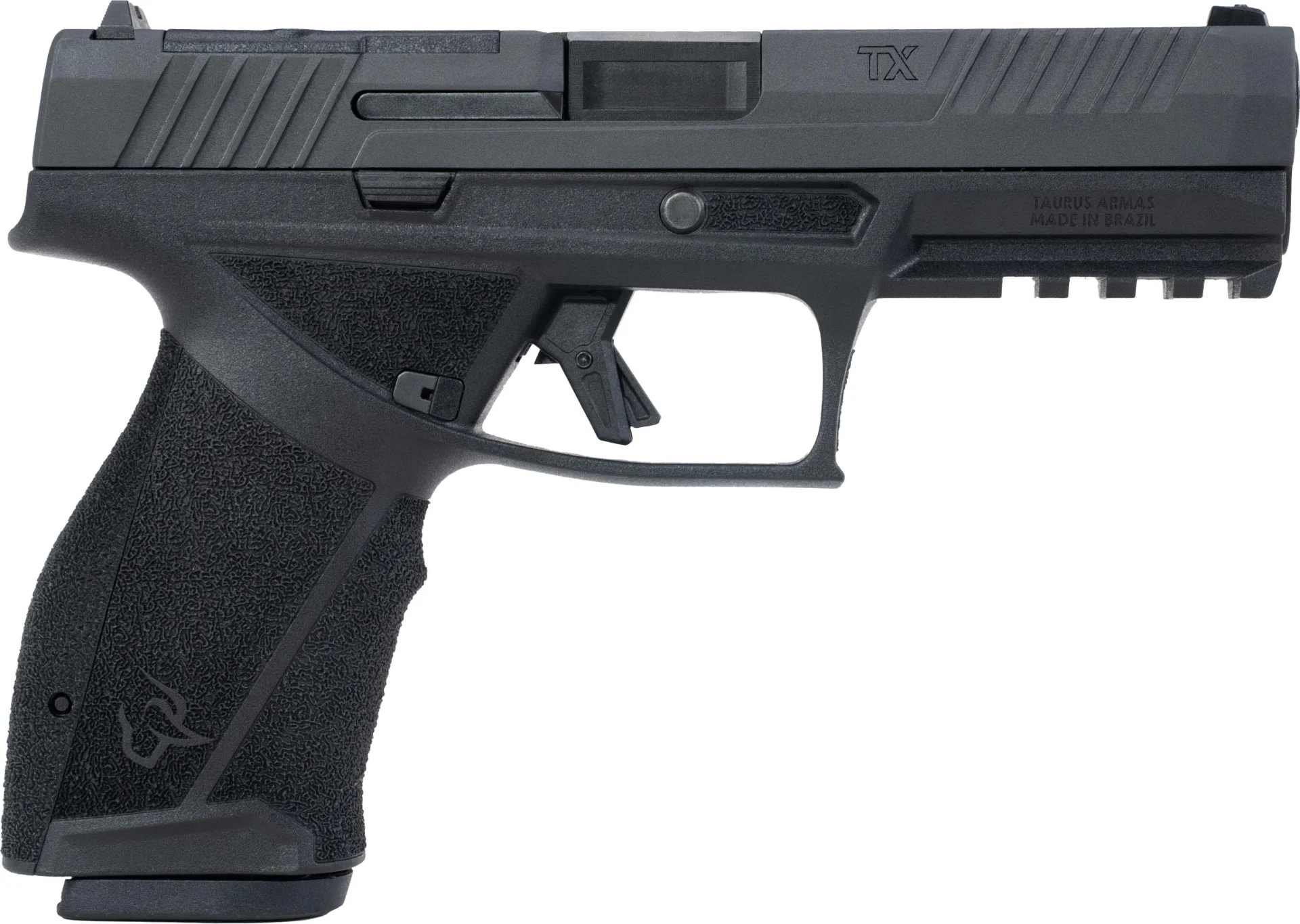 Taurus TX9 full-size 9mm handgun with 4.5 inch barrel and TORO optics-ready slide, black