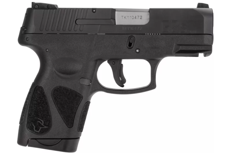 Taurus G2S 9mm sub-compact pistol matte black polymer frame two magazines