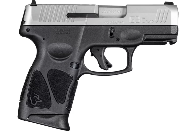 Taurus G3C 9mm compact pistol black polymer frame matte stainless slide