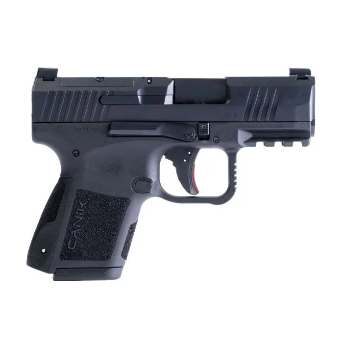 Canik Mete MC9 9mm pistol black 3.18 inch barrel optic-ready with two magazines and accessories