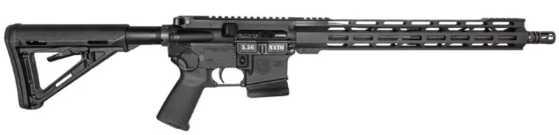 Diamondback DB15 rifle 5.56 NATO 16 inch barrel black 10-round PMAG