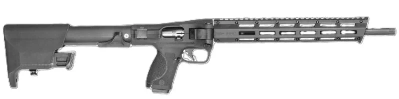 Smith & Wesson M&P FPC folding carbine 16.25in black with M-LOK handguard and three 10-round magazines