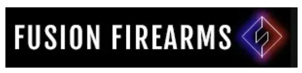 Fusion Firearms XF Pro 9mm pistol in black with two 10-round Glock-style magazines