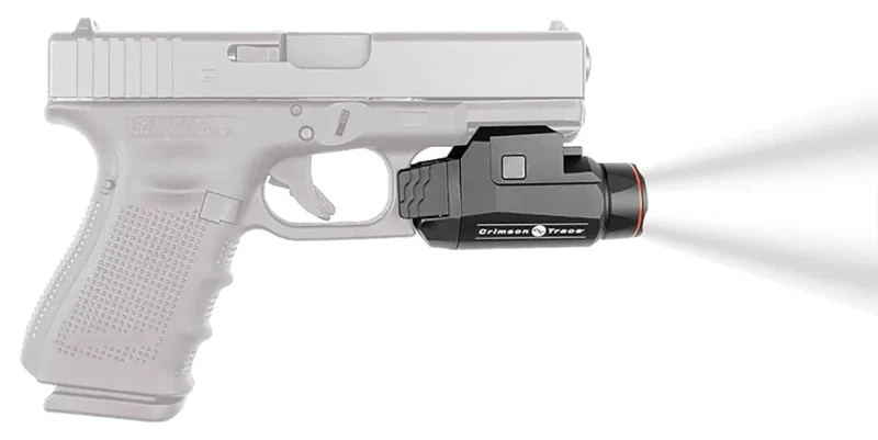 Crimson Trace RailMaster CMR-208 rail-mounted tactical light, black anodized aluminum