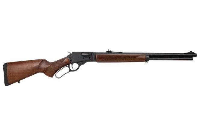 Rossi R95 .444 Marlin 20-inch lever-action rifle with hardwood stock and adjustable sights