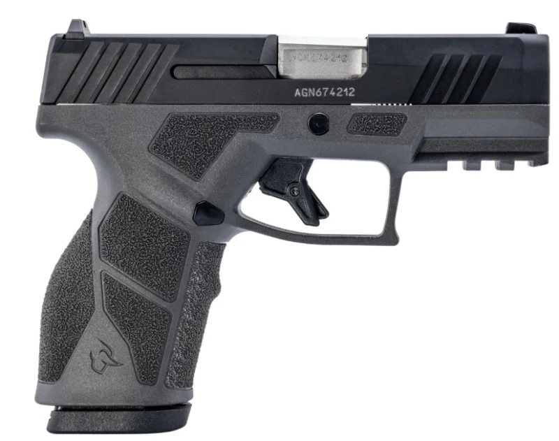 Taurus GX2 9mm gray frame black slide semi-automatic pistol with two 13-round magazines
