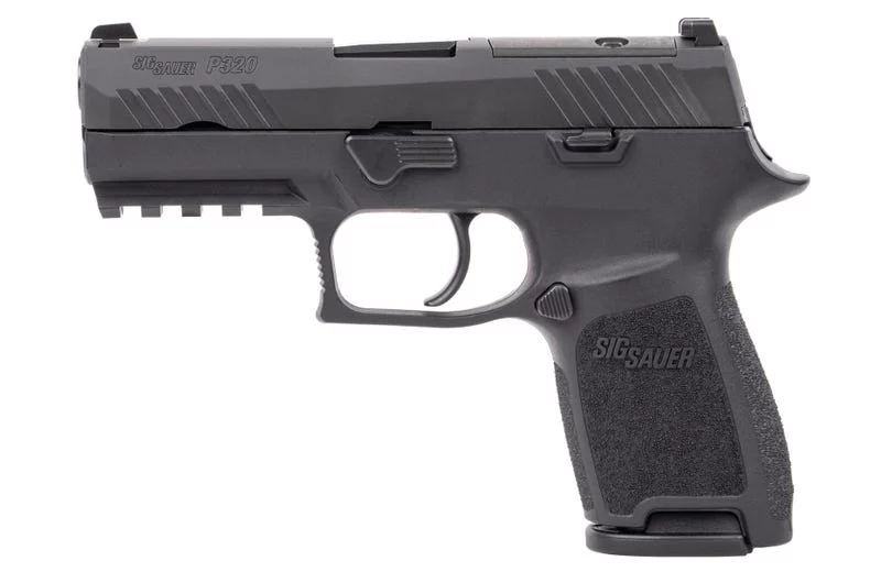 Sig Sauer P320 Compact 9mm black 3.9in optic ready with SIGLITE night sights