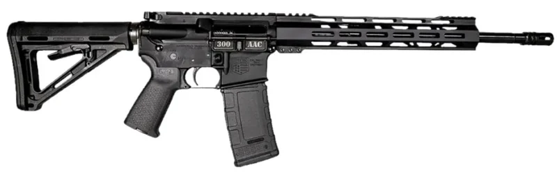 Diamondback DB15 .300 AAC Blackout 16 in rifle with 15 in M-LOK handguard and Magpul furniture