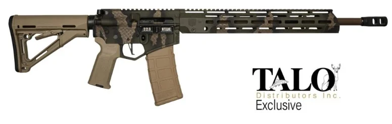 Diamondback DB15 Copperhead Cerakote AR rifle with Magpul furniture and 30-round PMAG