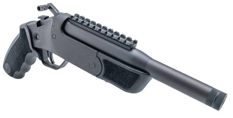 Rossi Brawler 5.56 NATO 9-inch single-shot pistol in matte black with Picatinny rail