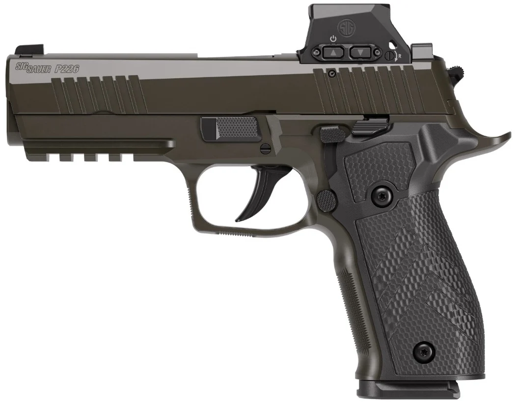 Sig Sauer P226X Legion RXSL 9mm 4.4in Legion Gray with ROMEOX Pro and XRAY3 sights