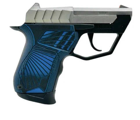 Taurus 22TUC .22 LR 2.5in compact pistol stainless blue with G10 grips
