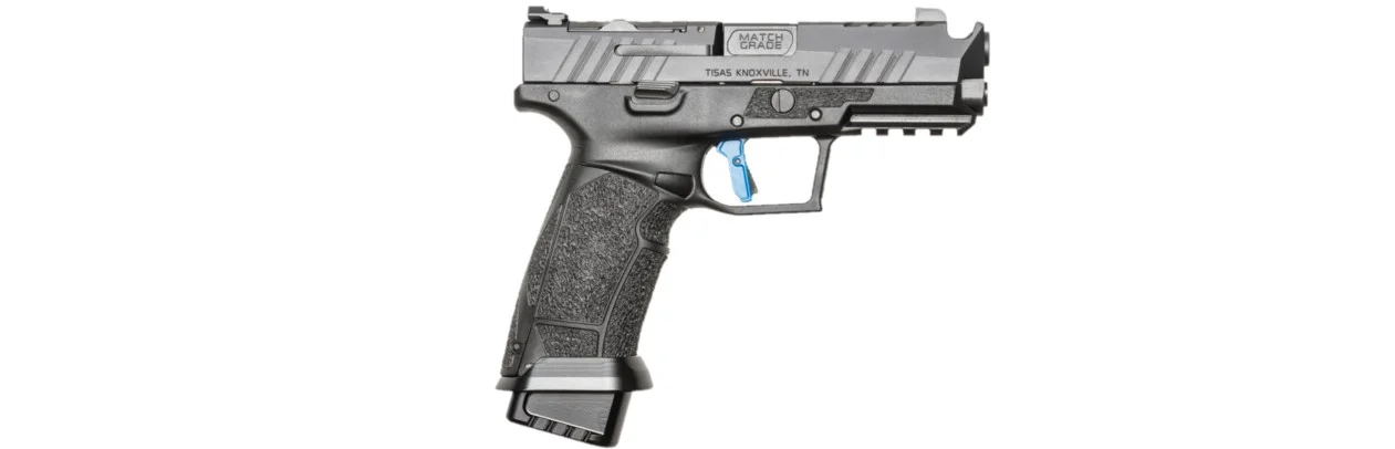 TISAS PX-9 2.0 Duty Comp 9mm pistol 4.1in integrated compensator black RMR cut