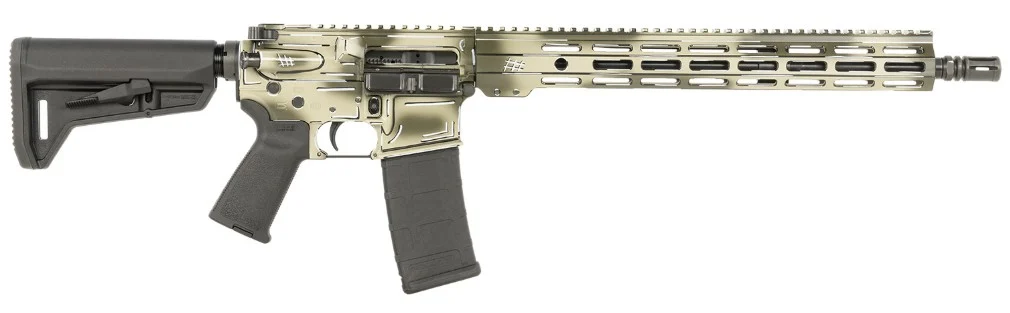 Shark Coast Tactical Anime 15 5.56 NATO 16-inch M-LOK OD Green rifle