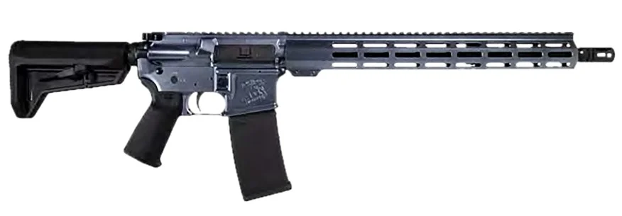 Shark Coast Tactical Arctic White 5.56 NATO 16in M-LOK rifle white pearl finish
