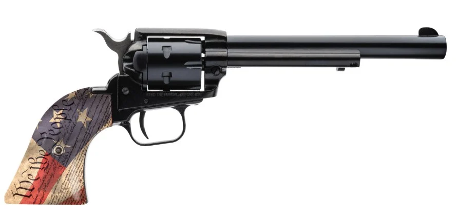 Heritage Rough Rider We The People .22 LR 6.5-inch 6-shot revolver, blued finish