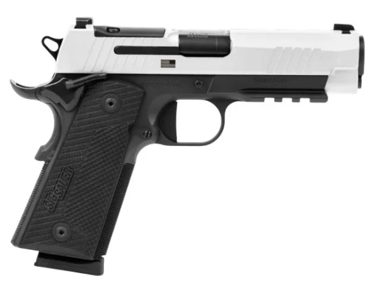 SIG Sauer 1911 X Carry Turning Point Freedom .45 ACP two-tone optic-ready pistol with G10 grips