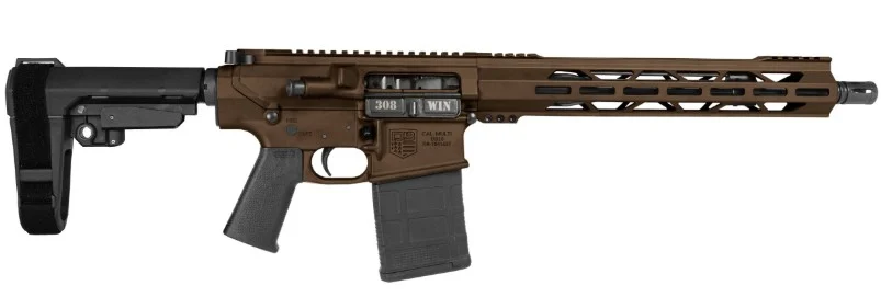 Diamondback DB10 Carbon pistol .308 Win 13.5in Midnight Bronze SBA3 Brace