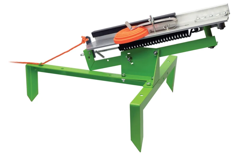 SME Products FULL COCK TRAP clay pigeon thrower, spring-loaded, steel frame