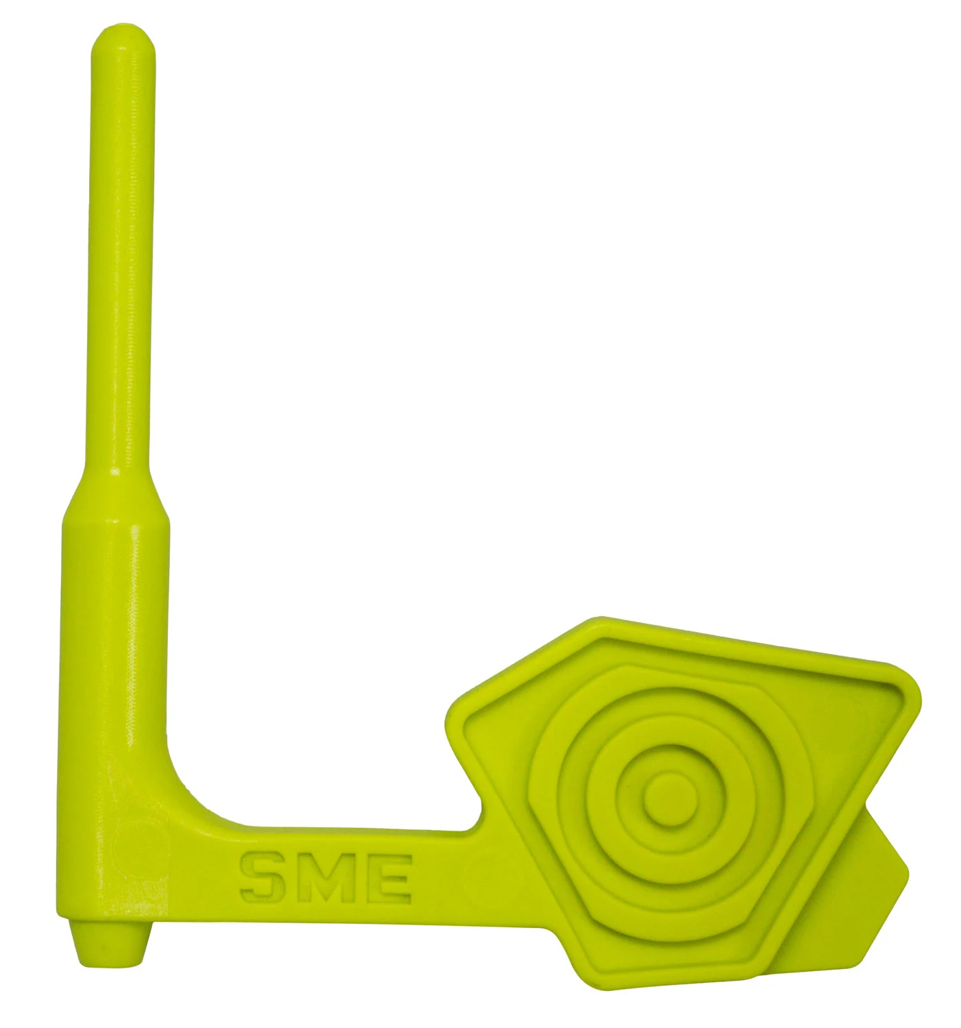 SME Chamber Safety Flag Medium, green plastic, 6-pack