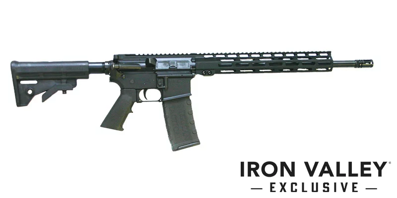 ATI MilSport 5.56 NATO rifle with 16" barrel and 13" M-LOK handguard in black finish