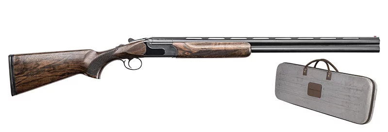 Charles Daly Chiappa 214E Superior over-under .410 Bore shotgun with walnut stock and blued finish