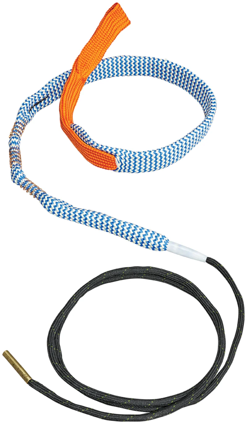 Hoppe's BoreSnake Viper Den .338/.340 Cal rifle bore cleaner rope in clear carrying case