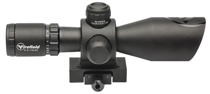 Firefield Barrage 2.5-10x40mm riflescope matte black illuminated Mil-Dot reticle