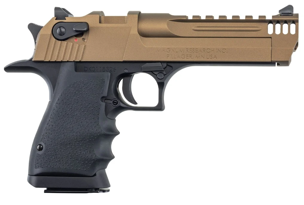 Magnum Research Desert Eagle L5 Mark XIX .50 AE 5 inch black frame burnt bronze slide
