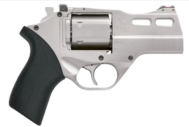 Chiappa Rhino 30 DS 10mm 3in revolver with fiber-optic front sight