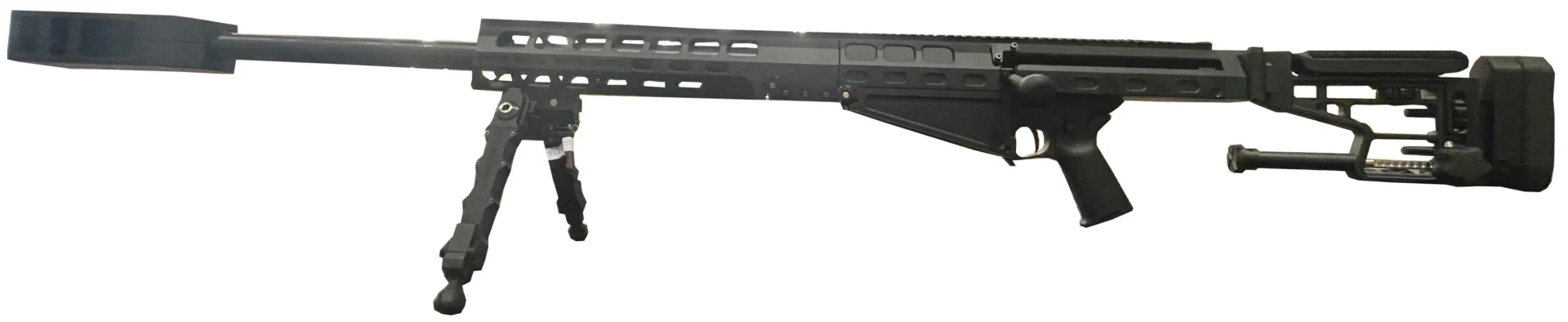 Thompson TAO50 .50 BMG bolt-action rifle with 29-inch barrel in black