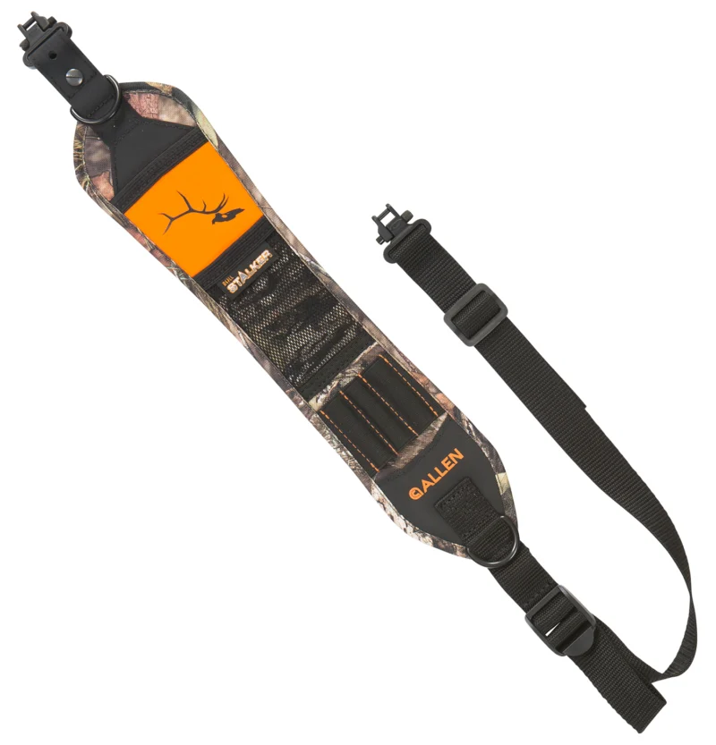 Allen Hypa-Lite Bull Stalker rifle sling in Mossy Oak Mountain Country with swivels and padded shoulder