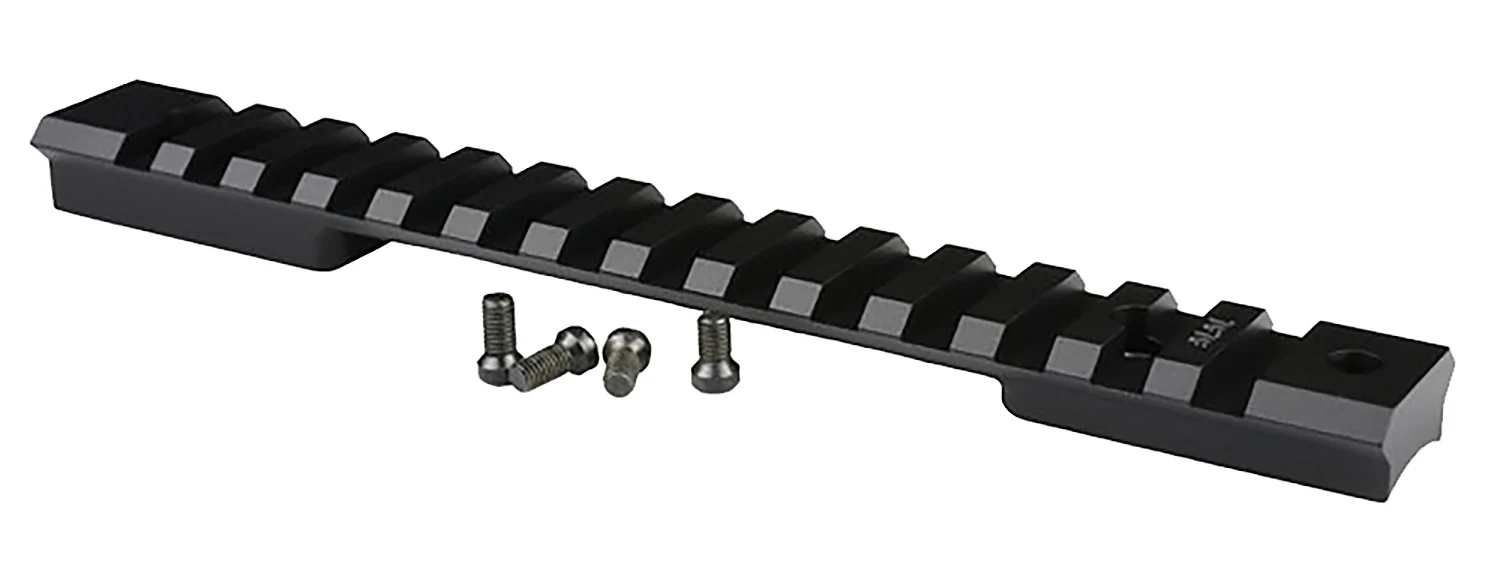 Warne Mountain Tech 1-piece 20 MOA tactical rail for Tikka T3 T3x black anodized