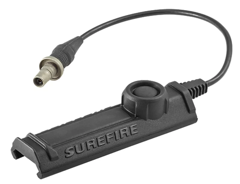 SureFire SR07 remote dual weapon light switch with 7-inch cable, black