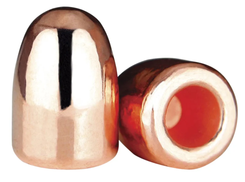 Berry's 12535 plated 100 gr hollow base round nose bullets, .356 diameter, 250 per box