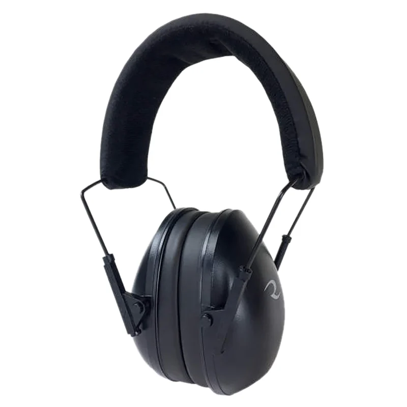 Radians CSE40BX tactical lowset passive earmuff, black, NRR 21 dB
