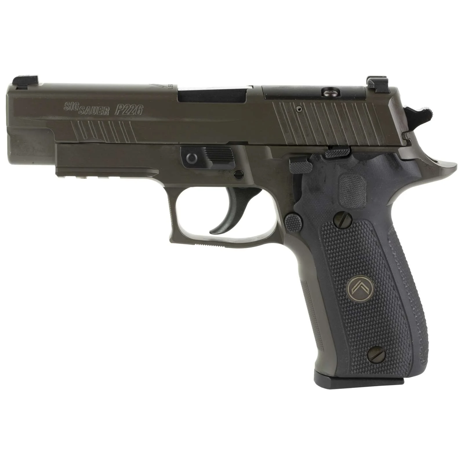 SIG Sauer P226 Legion R2 9mm 4.4-inch pistol in Legion Gray with G10 grips