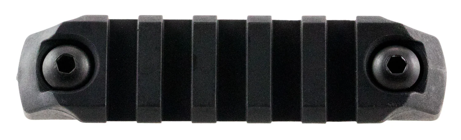 BCM 3-inch nylon Picatinny rail section, black, M-LOK compatible