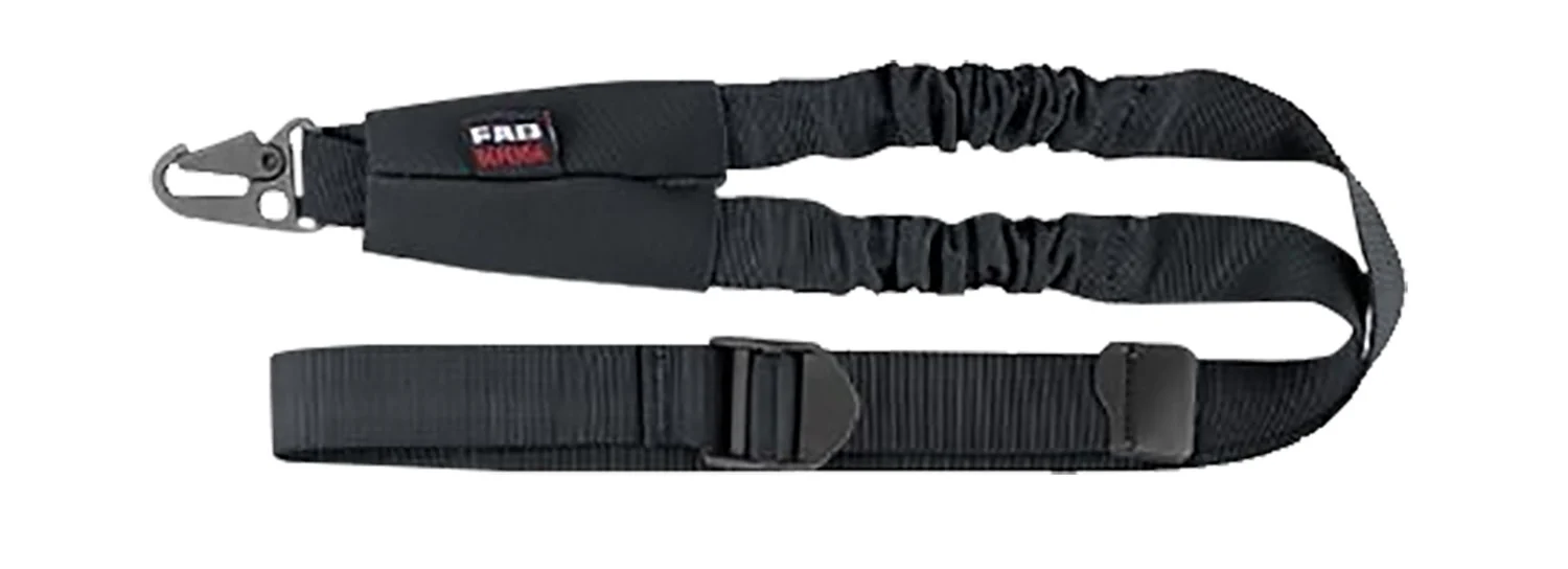 FAB Defense FXBUNGEEB single-point bungee sling, black, 23.60 inch overall length
