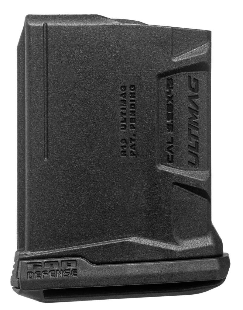 FAB Defense Ultimag 10R 10rd .223 Rem/5.56 NATO AR-15 magazine black polymer steel