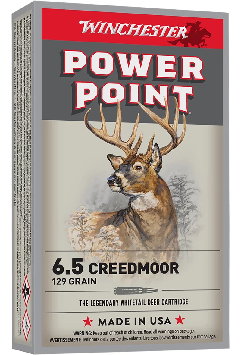 Winchester Super-X 6.5 Creedmoor 129 gr Power-Point 20 rd box product image