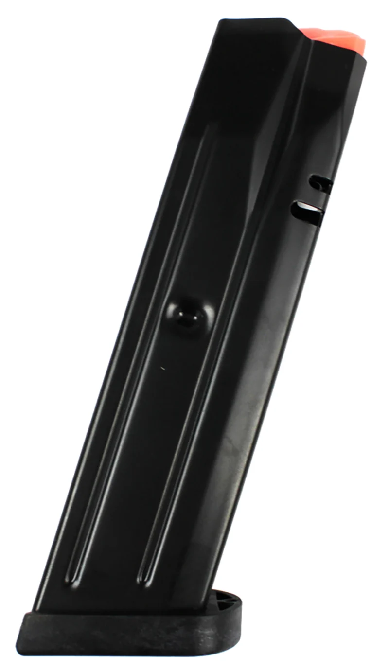 CZ P-10 F / P-09 9mm 10-round magazine, black finish, reverse and ambidextrous release compatible