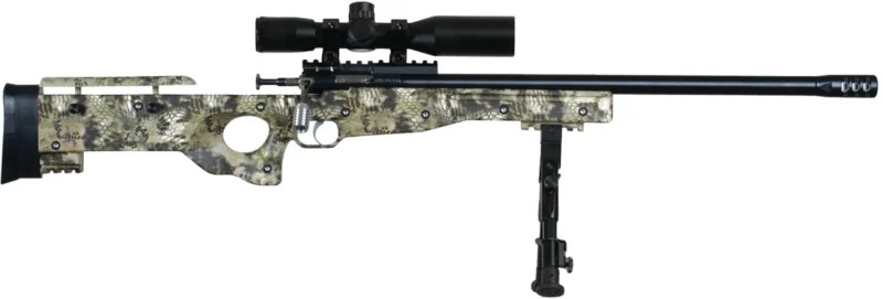 Keystone Crickett Precision rifle 22LR Kryptek blued 16.12 inch bull barrel complete package