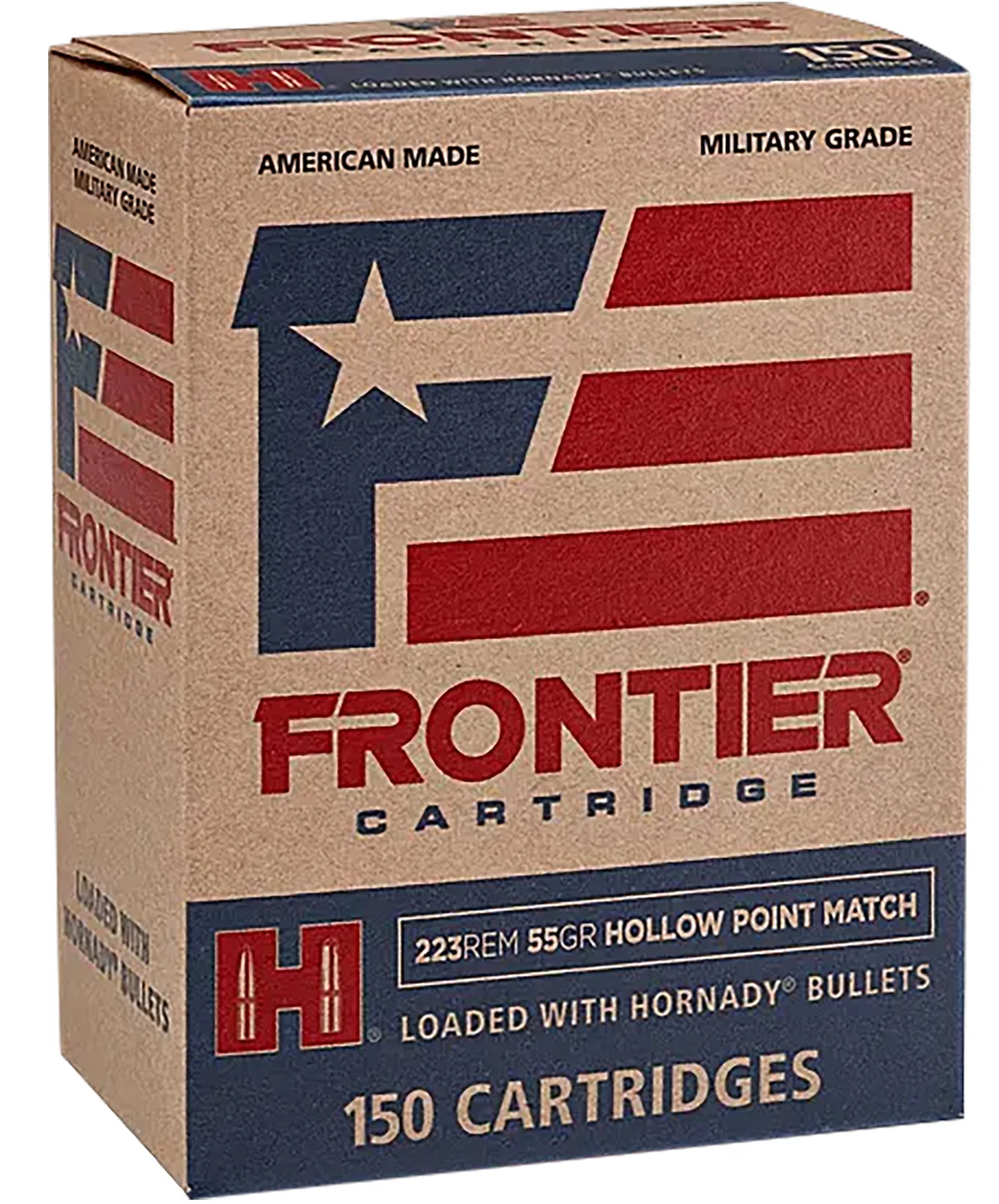 hornady .223 Remington 55gr HP – 150rd